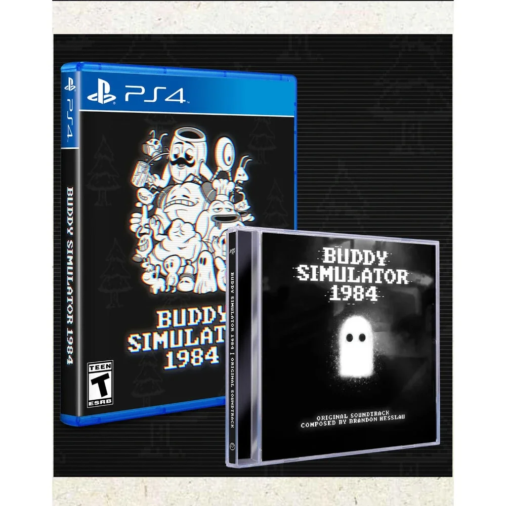 Buddy Simulator 1984 PS4 US Games New Limited Run with Soundtrack